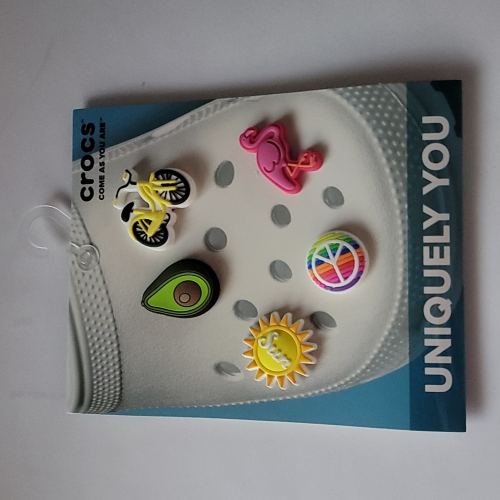 Crocs Jibbitz Charms Uniquely You Sunny Days 5 pac